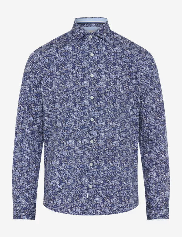 Brax - Shirt - Harold P - Floral Print