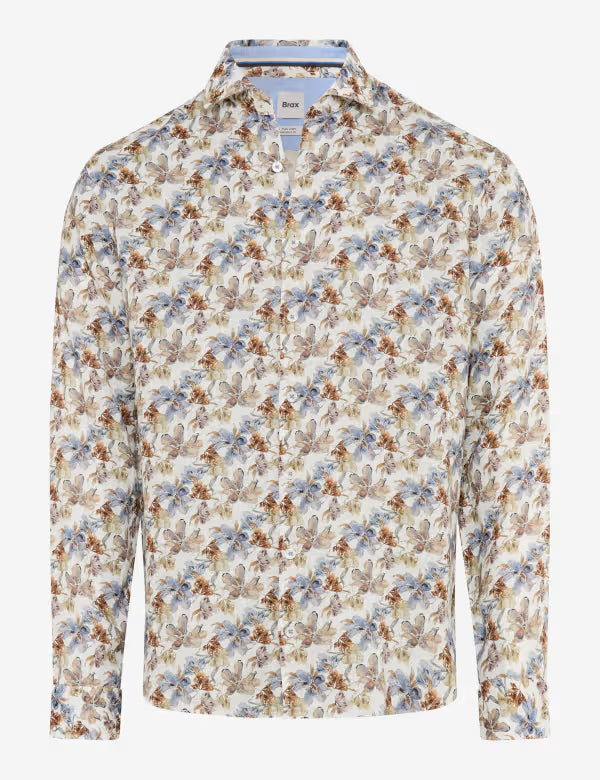 Brax - Floral Linen Shirt - Harold P