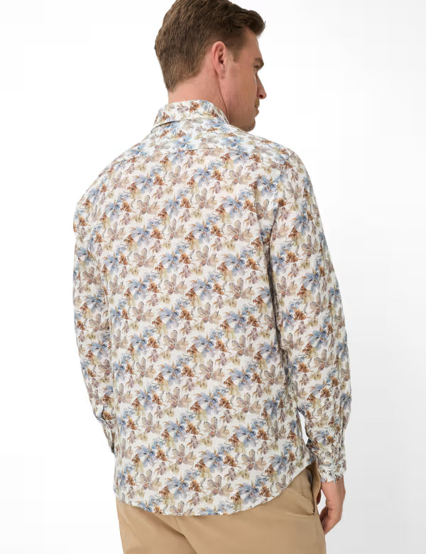 Brax - Floral Linen Shirt - Harold P