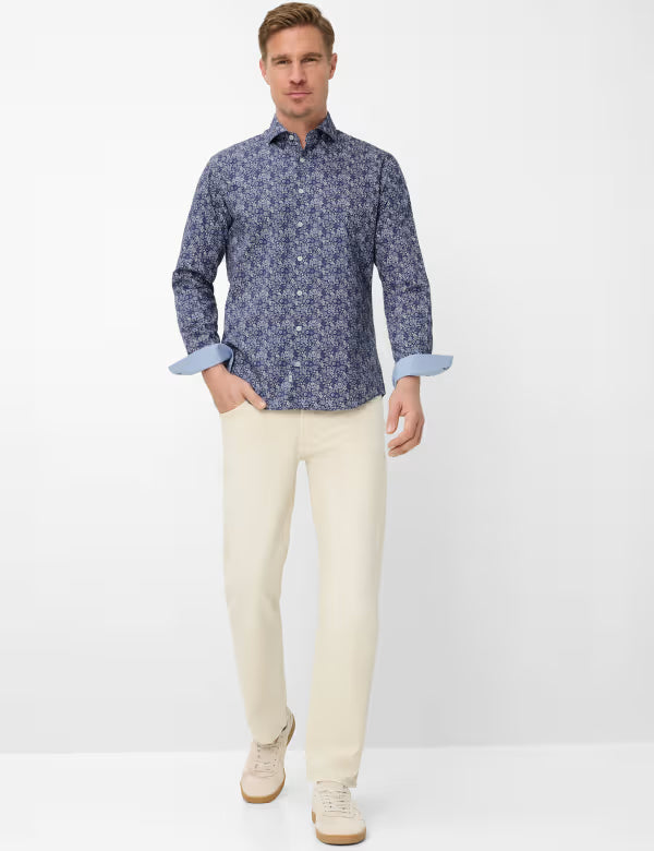 Brax - Shirt - Harold P - Floral Print