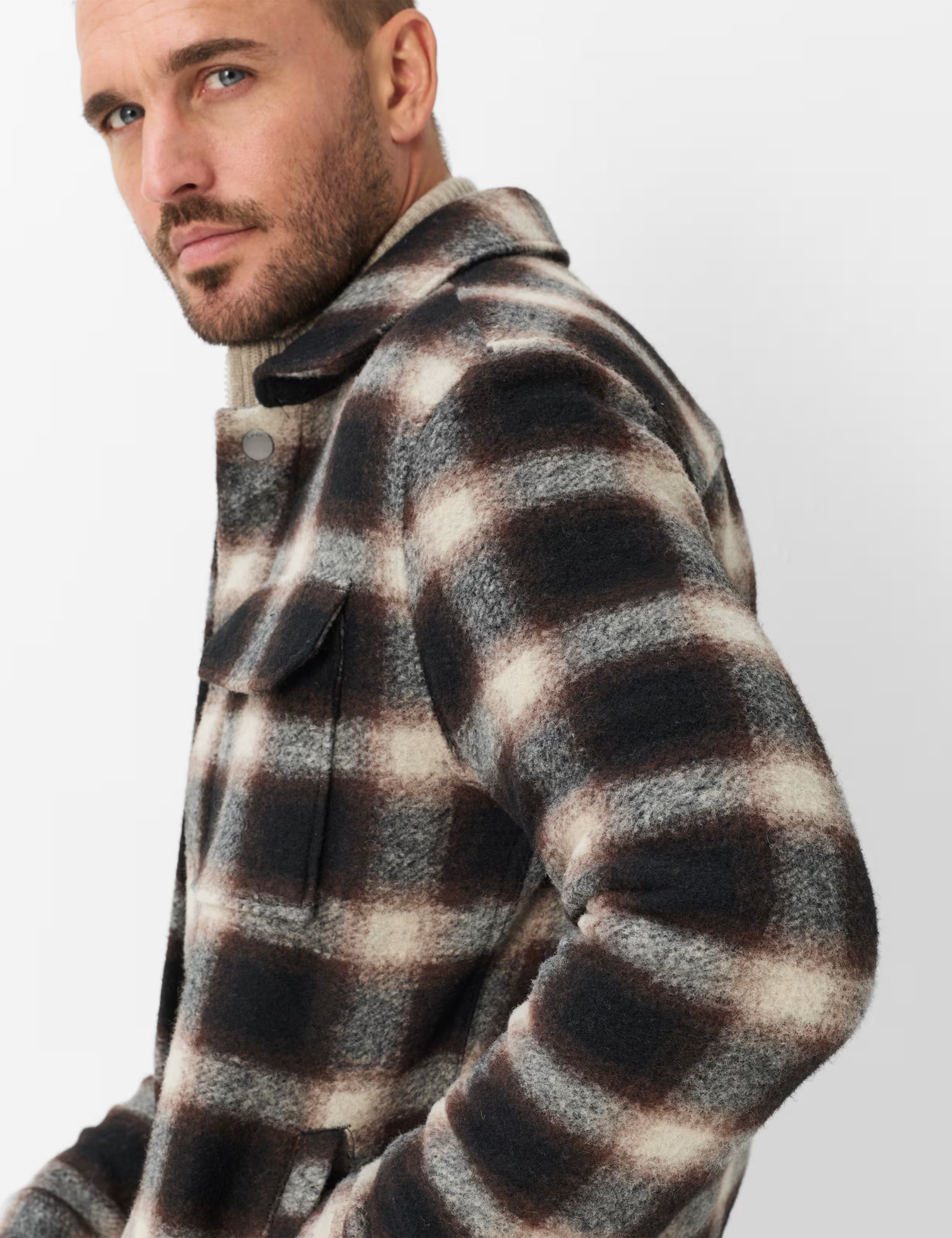Brax - Santiago Shacket - Check