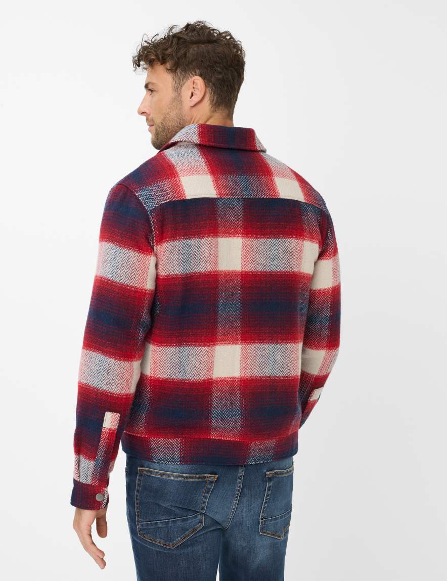 Brax - Checked Shacket - Santiago