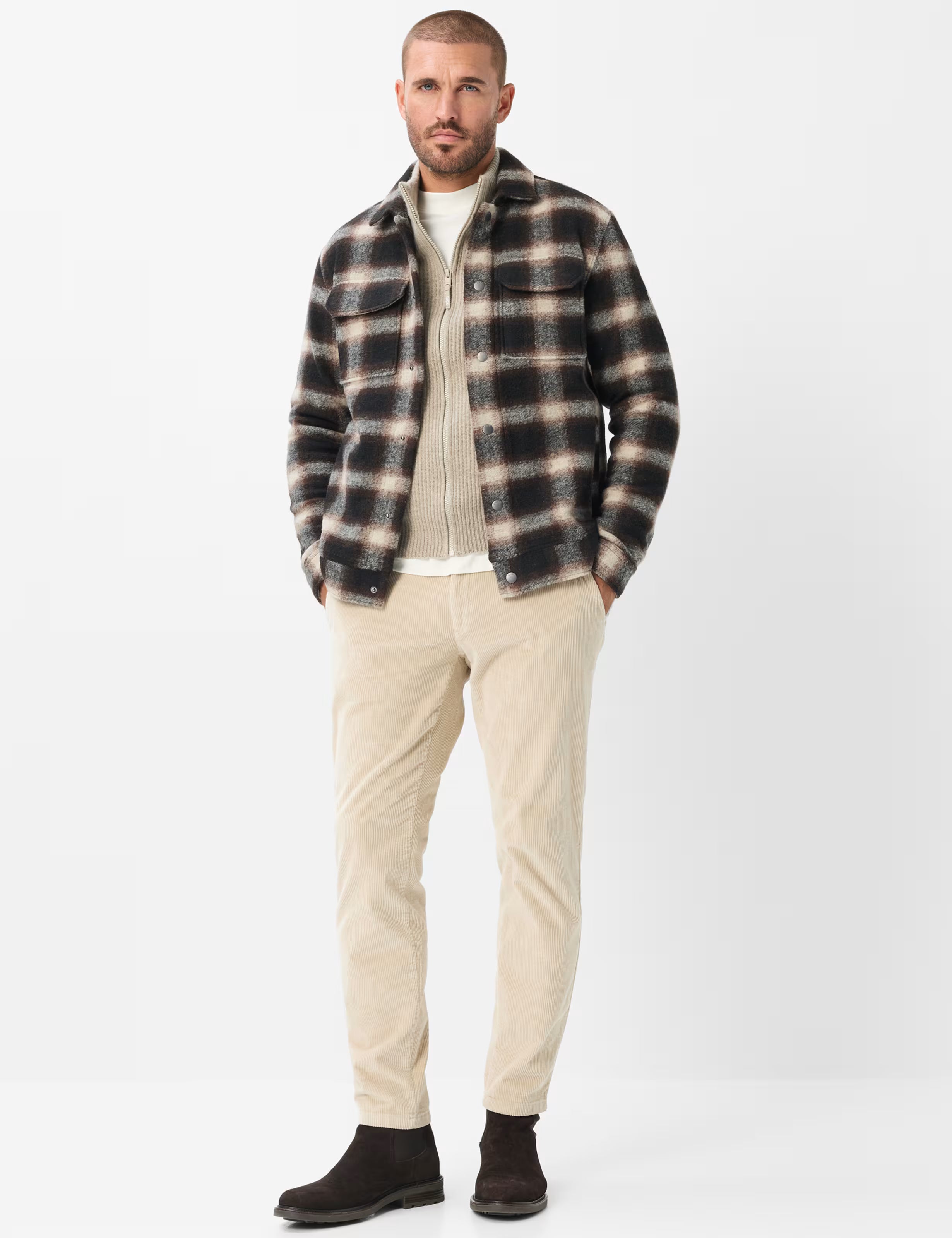 Brax - Santiago Shacket - Check