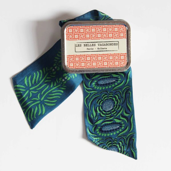 Les Belles Vagabondes - Silk Twilly Scarf