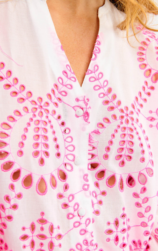 Wild - Broderie Anglaise Blouse - Camino