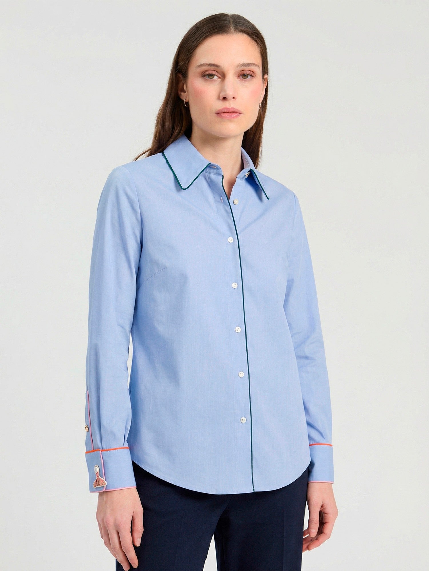 Vilagallo - Multi Trim Shirt
