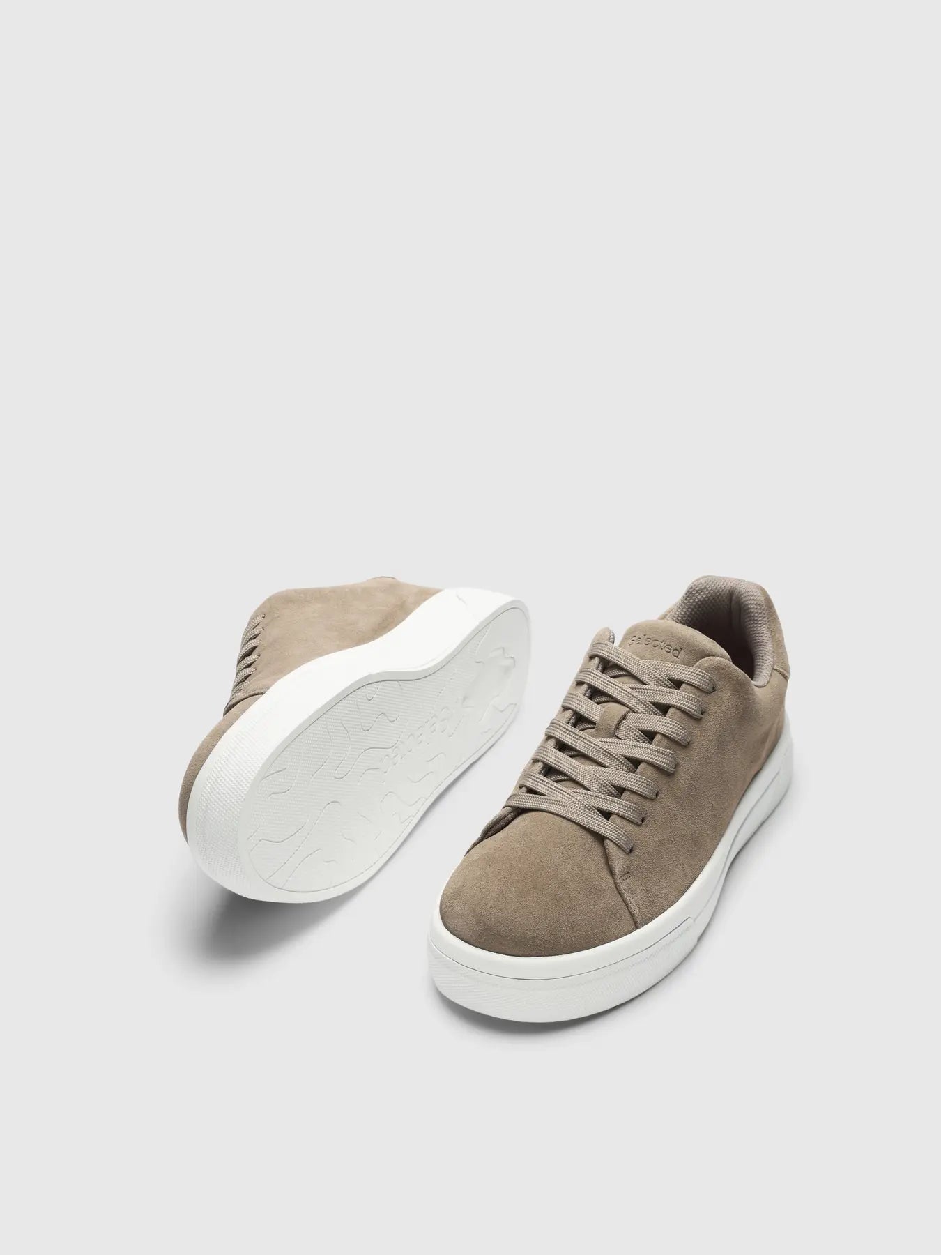 Selected H - Suede Trainer - David