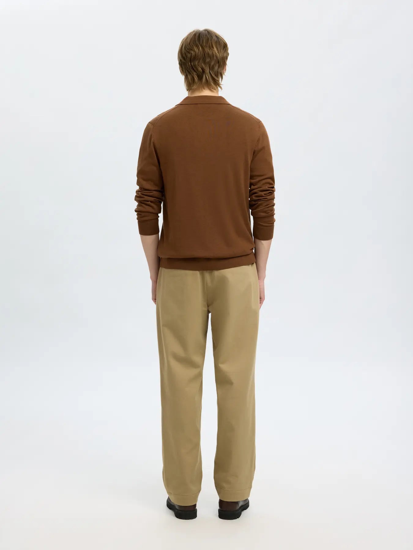 Selected Homme - Merino Polo - Tray