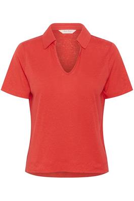 Part Two - Linen T with collar - Naba