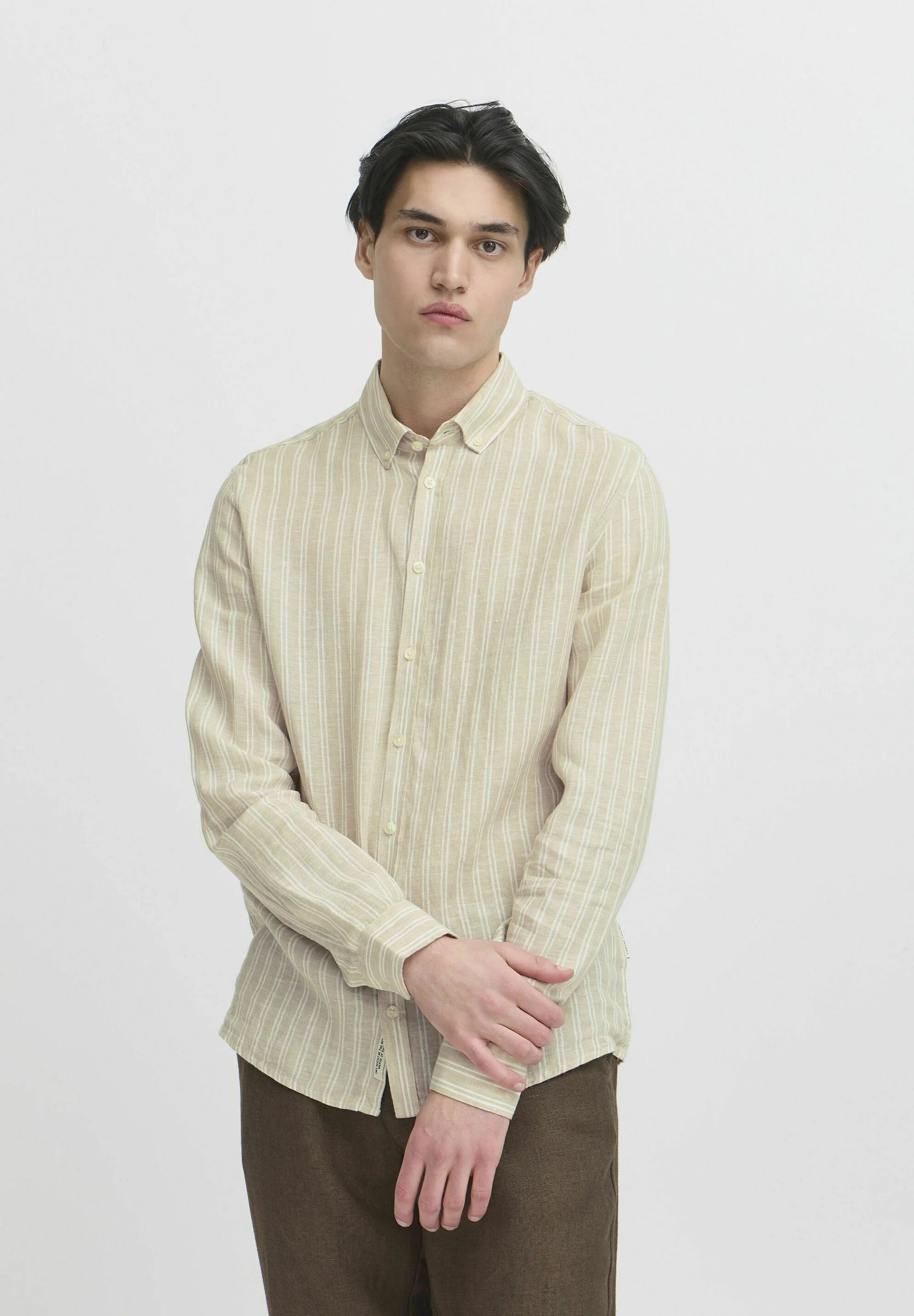 Casual Friday - Linen Stripe Shirt - Dallas