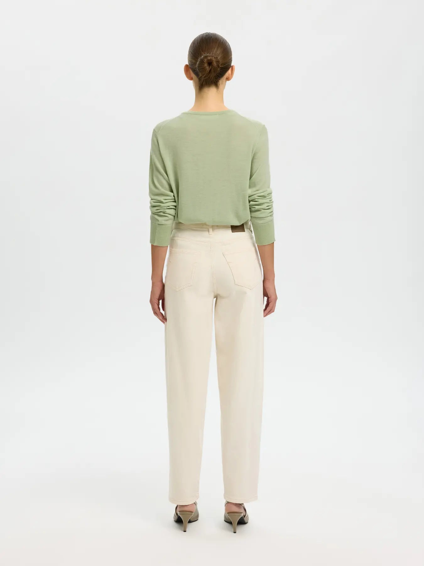 Selected F - Merino Cardigan - Thea