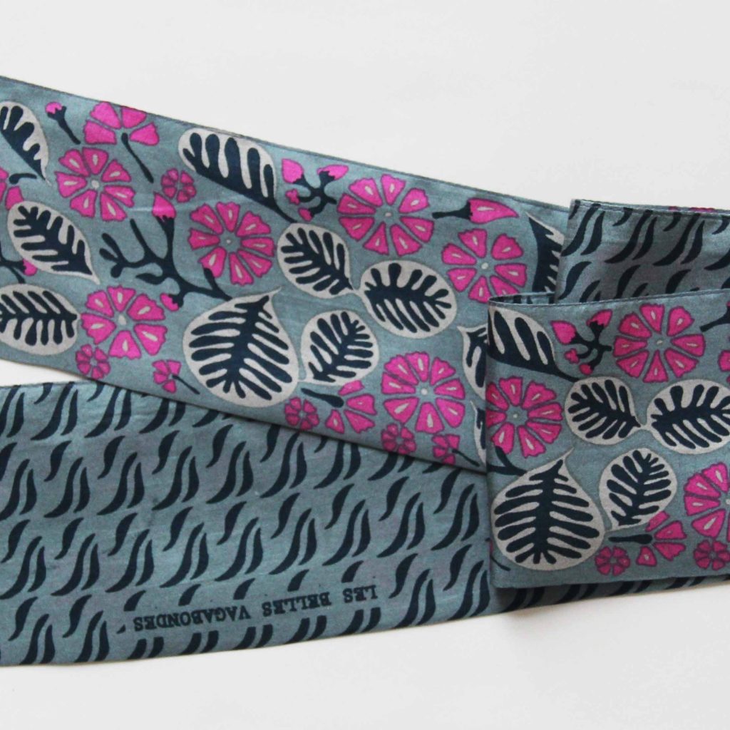Les Belles Vagabondes - Silk Twilly Scarf