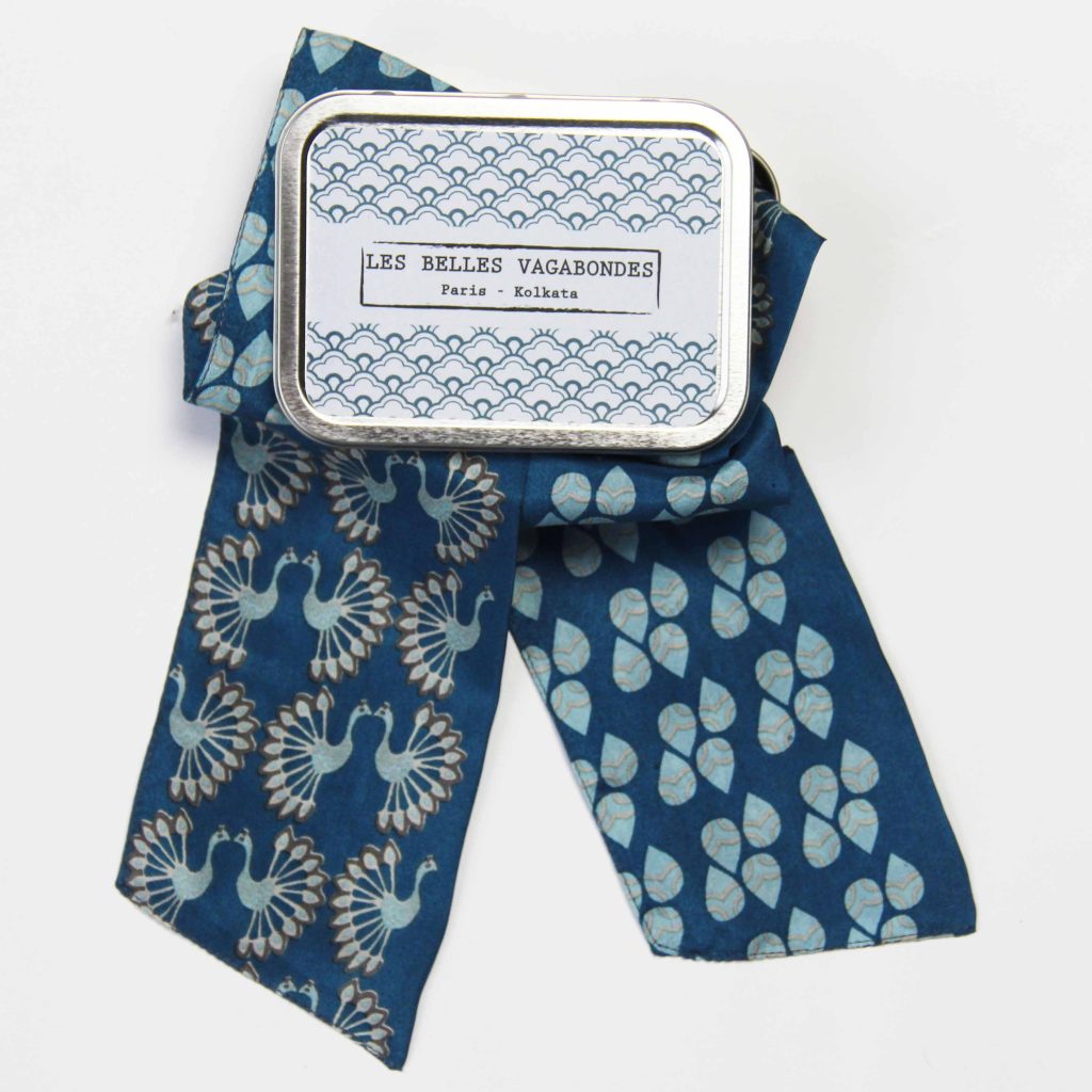 Les Belles Vagabondes - Silk Twilly Scarf