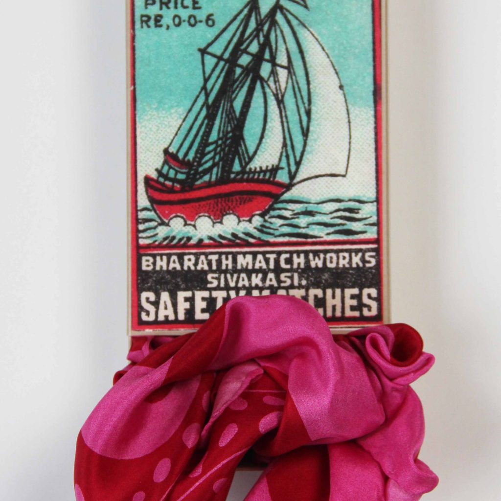 Les Belles Vagabondes Mini Silk Scarf
