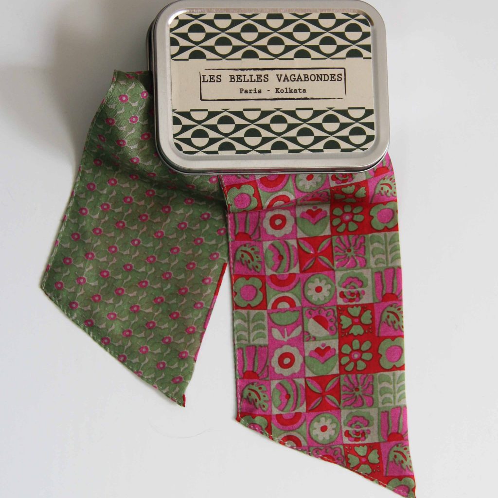 Les Belles Vagabondes - Silk Twilly Scarf