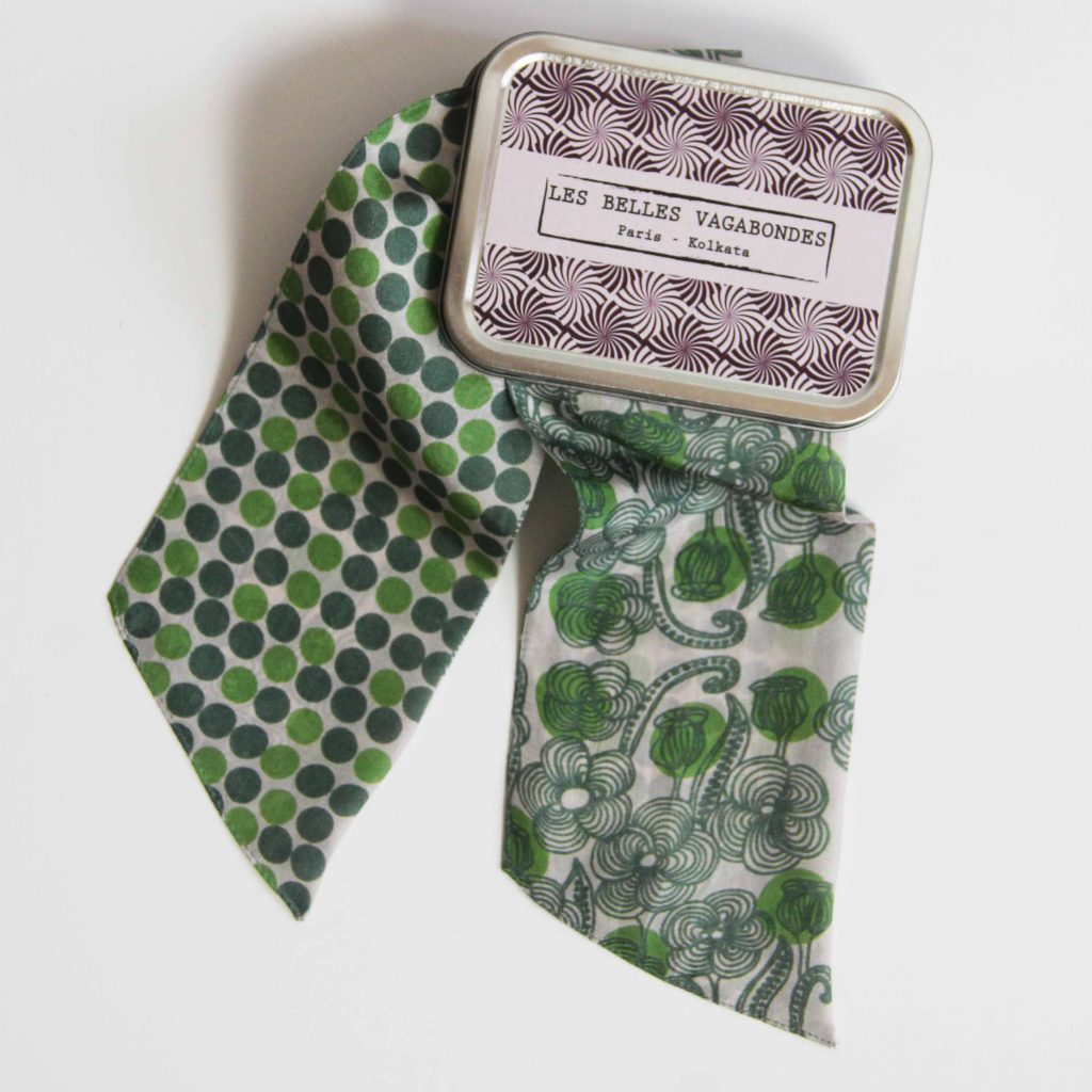 Les Belles Vagabondes - Silk Twilly Scarf