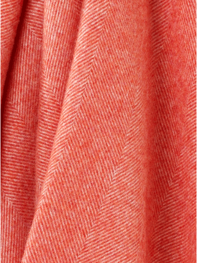 Bronte - Herringbone Shetland Wool Throw