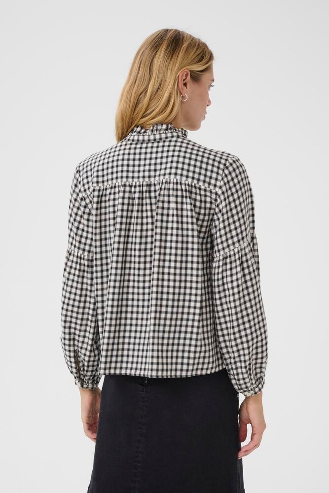Part Two - Frill Flannel Shirt - Samilla