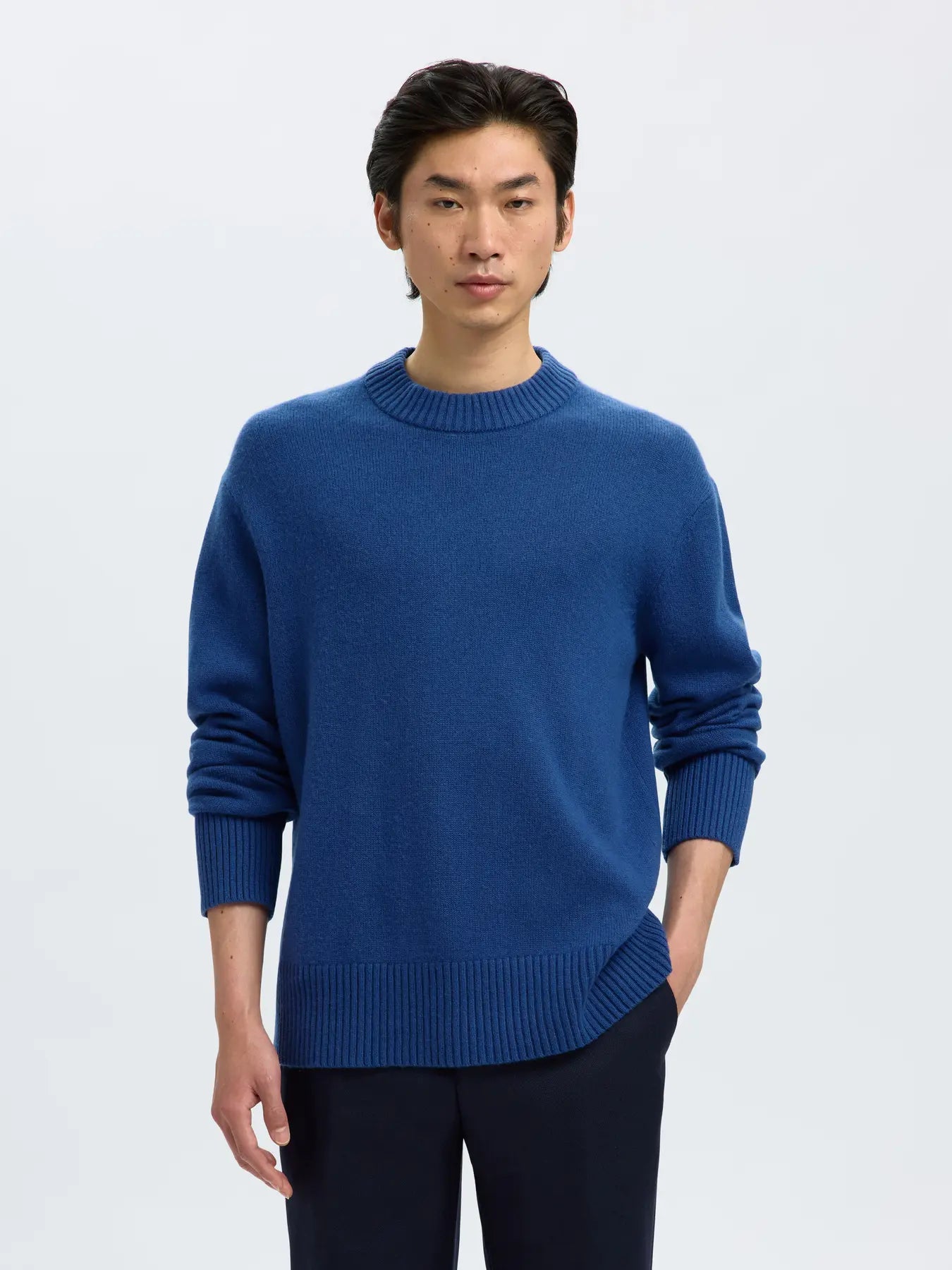 Selected Homme - Cashmere Blend Crew - Calle