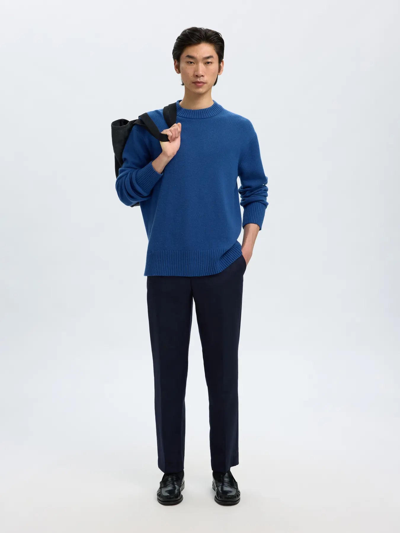 Selected Homme - Cashmere Blend Crew - Calle