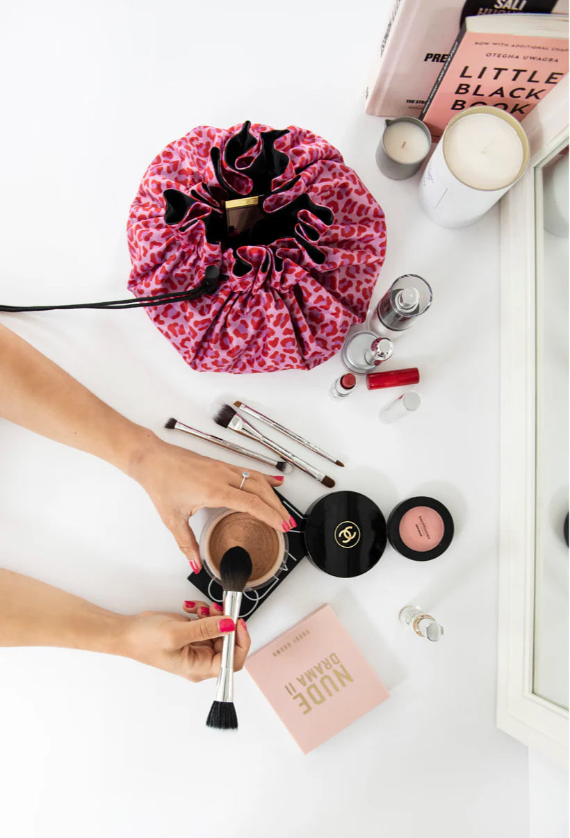 Donna May - Flat Drawstring Makeup Bag