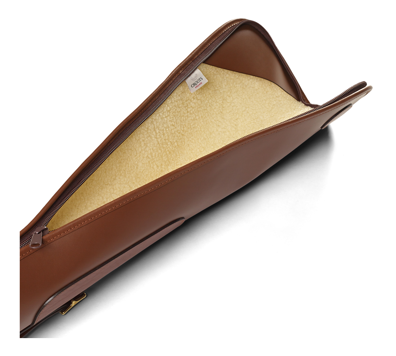 Croots-  Byland Leather Shotgun Slip with zip only