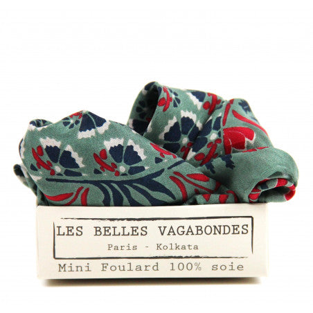 Les Belles Vagabondes Mini Silk Scarf
