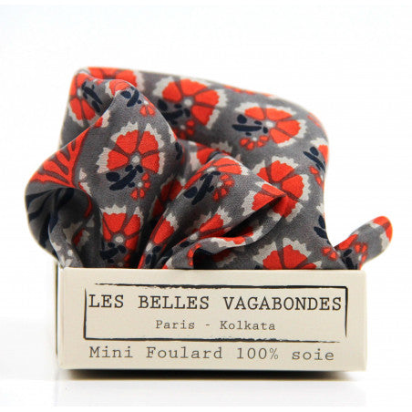 Les Belles Vagabondes Mini Silk Scarf