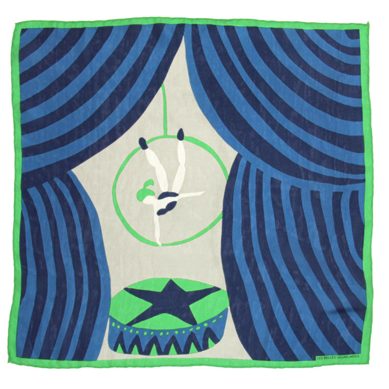 Les Belles Vagabondes - Mini Silk Scarf