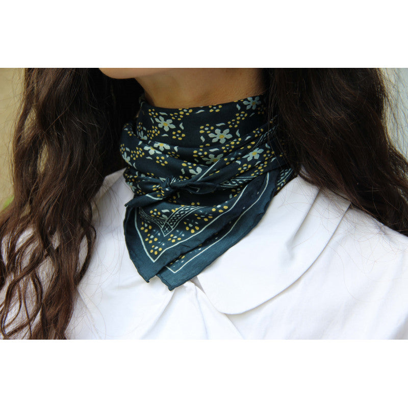 Les Belles Vagabondes Mini Silk Scarf