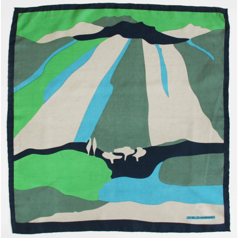 Les Belles Vagabondes - Mini Silk Scarf