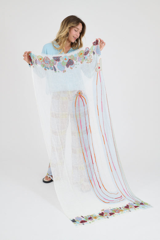 Storiatipic - Scarf - Azur