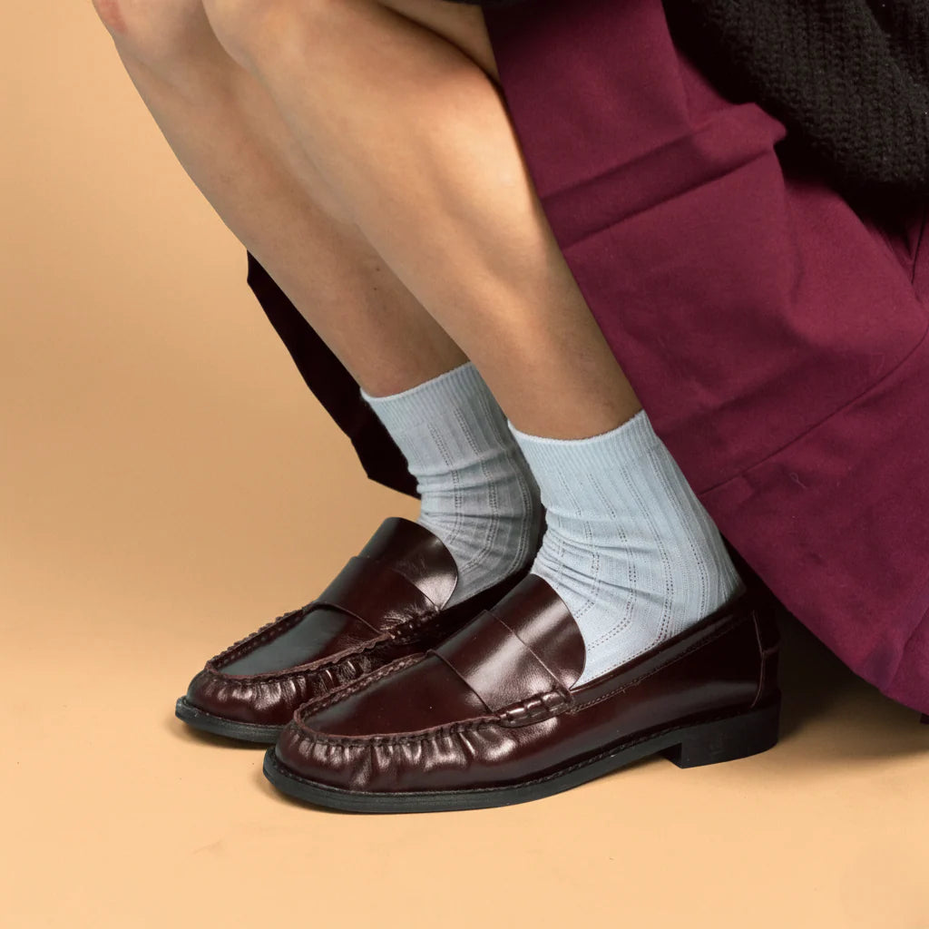 Klue - Pointelle Rib Socks