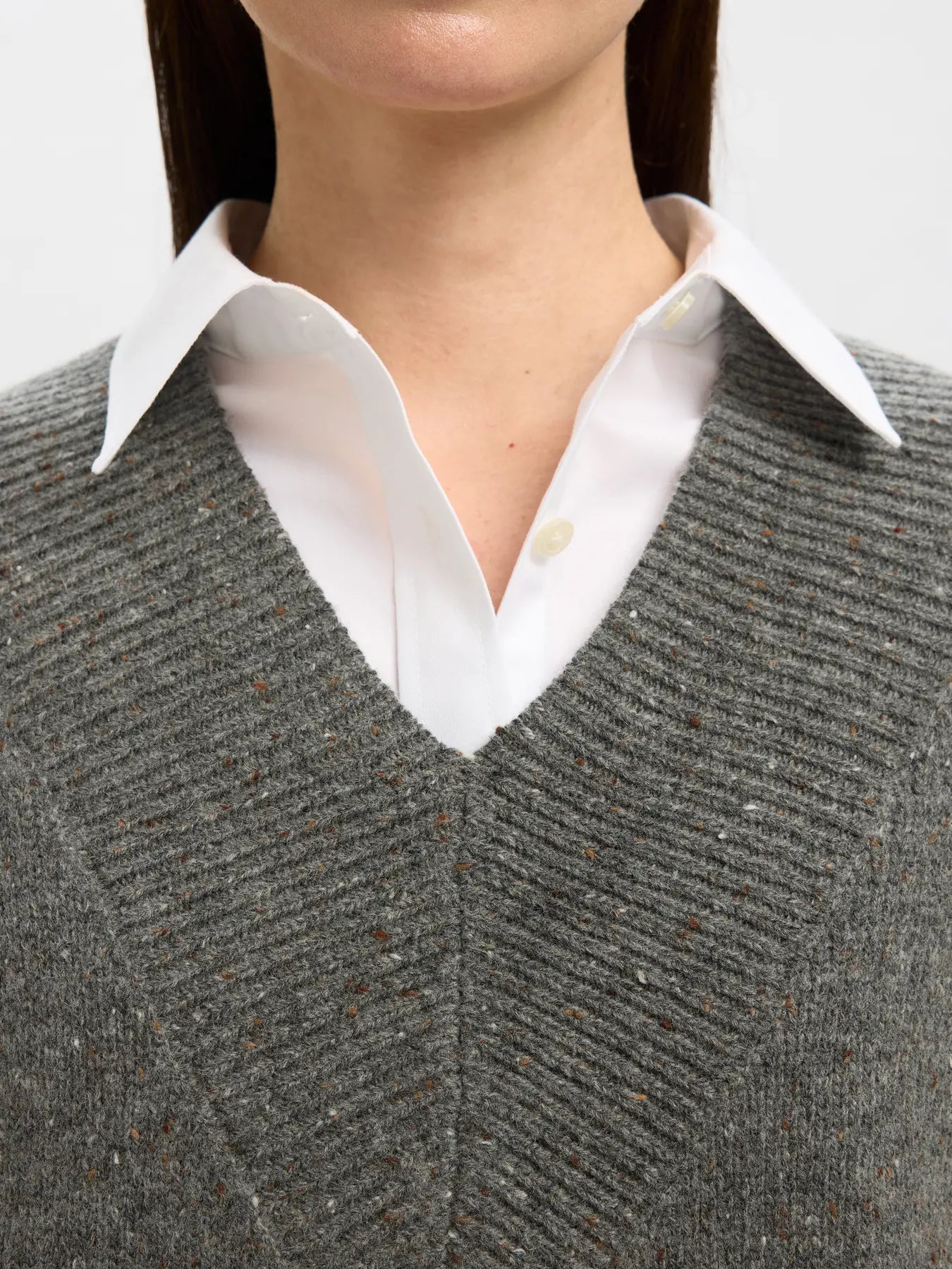 Selected Femme - V Neck Knit - Nelly
