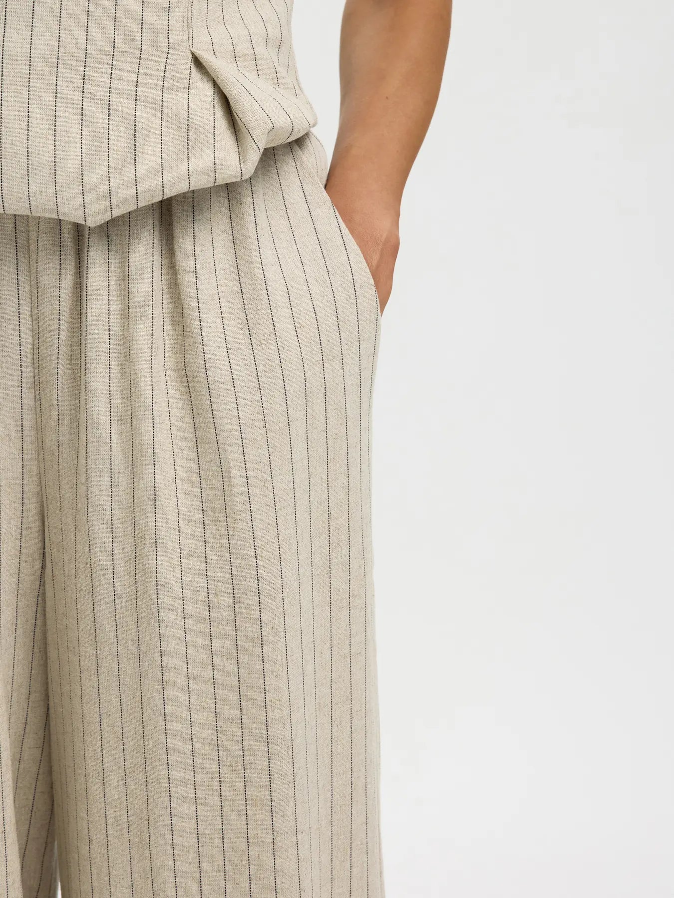 Selected F - Linen Trouser - Mariam