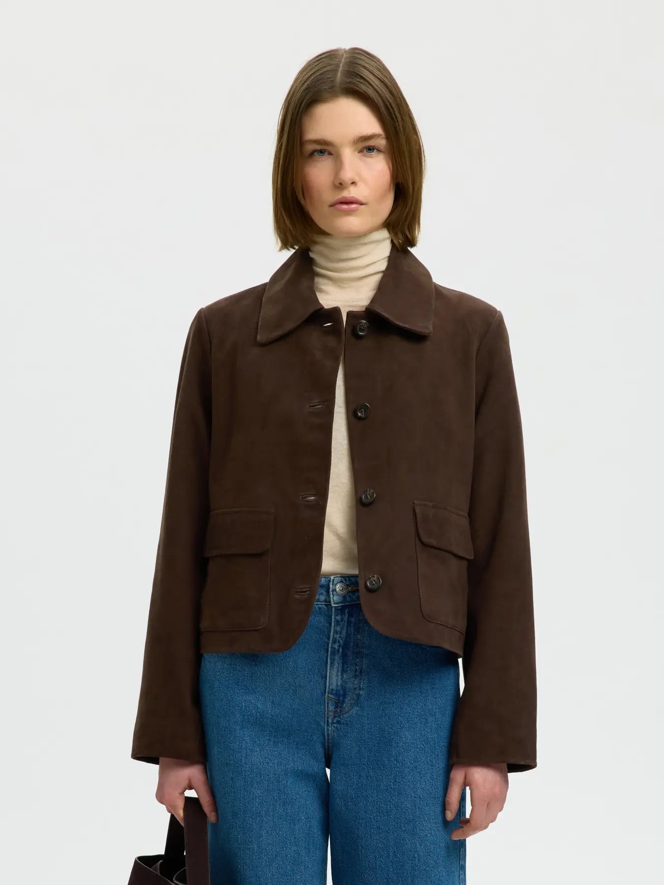 Selected F - Suede Jacket - Kaya