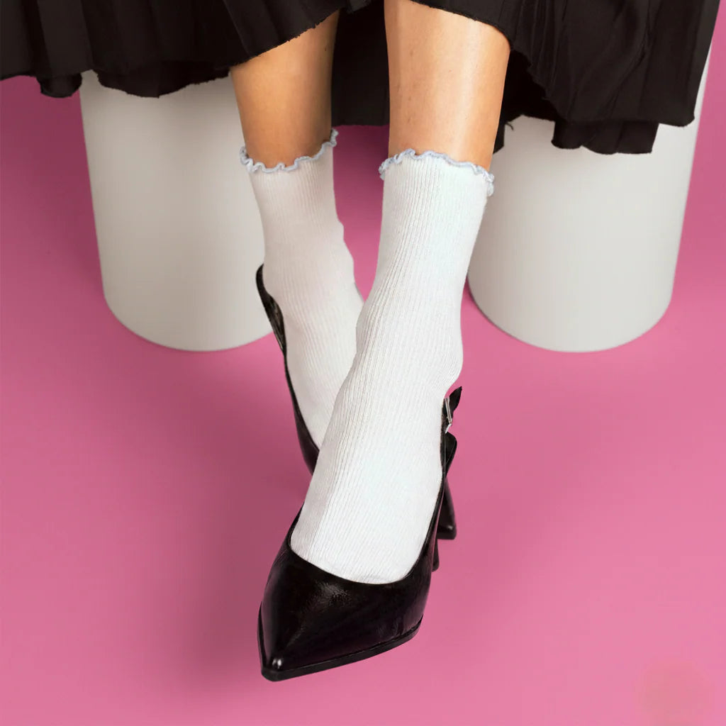 Klue - Organic Cotton Ruffle Socks