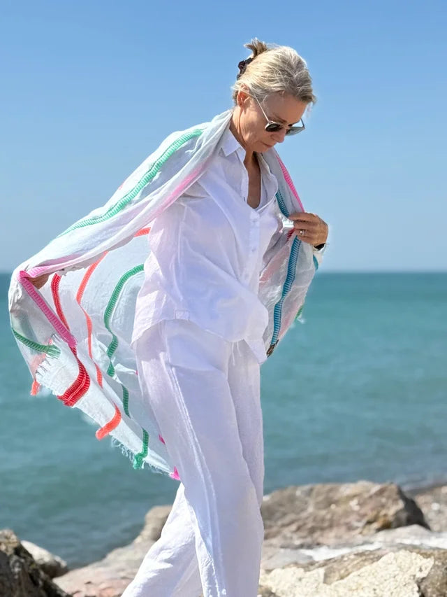 Jo Edwards - Sarong - Blue Candy Crush