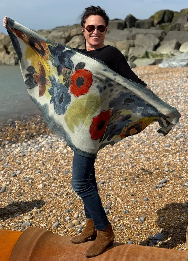Jo Edwards - Scarf - Flora