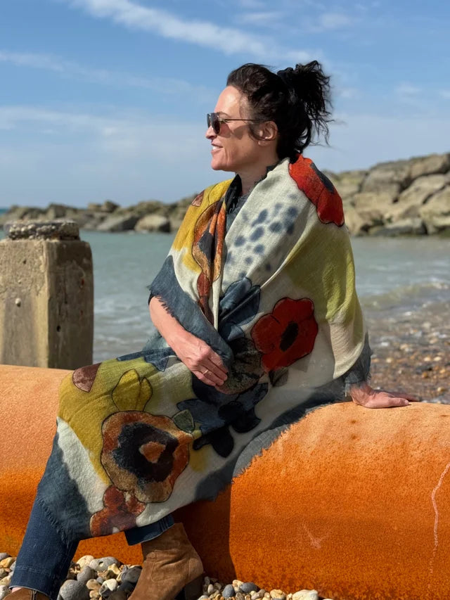 Jo Edwards - Scarf - Flora