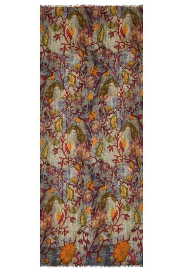 Jo Edwards - Scarf - Mystical Garden