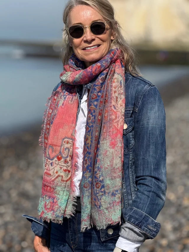 Jo Edwards - Scarf - Crush