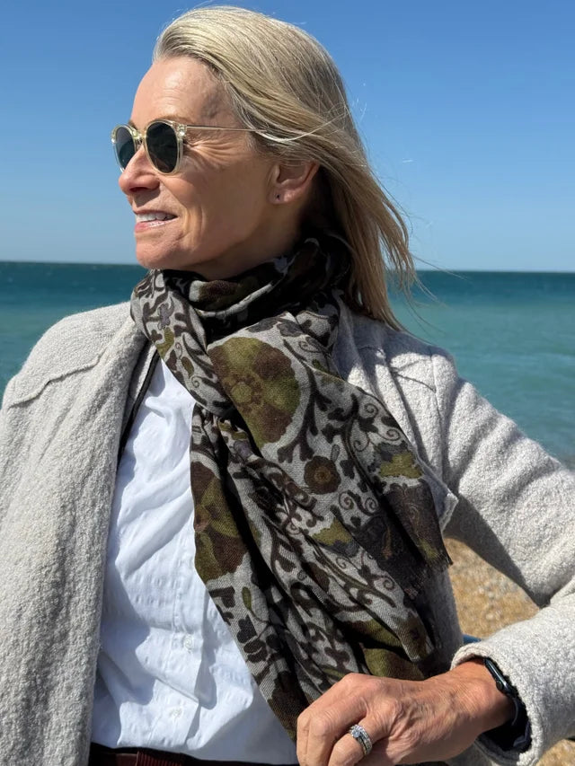 Jo Edwards - Scarf - Trellis Mosaic