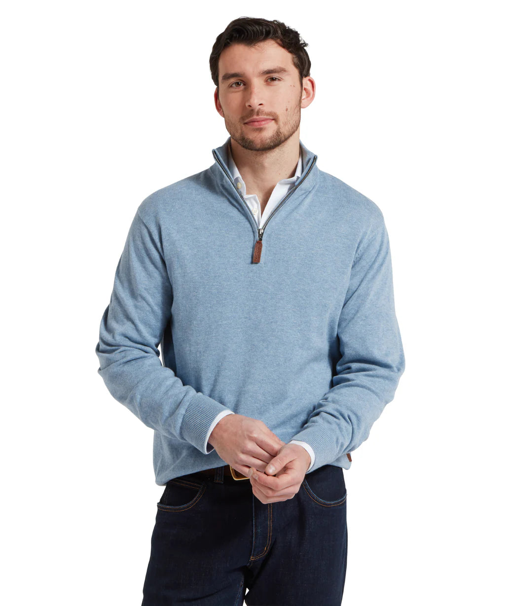 Schoffel - Porthmeor Pima Cotton 1/4 Zip
