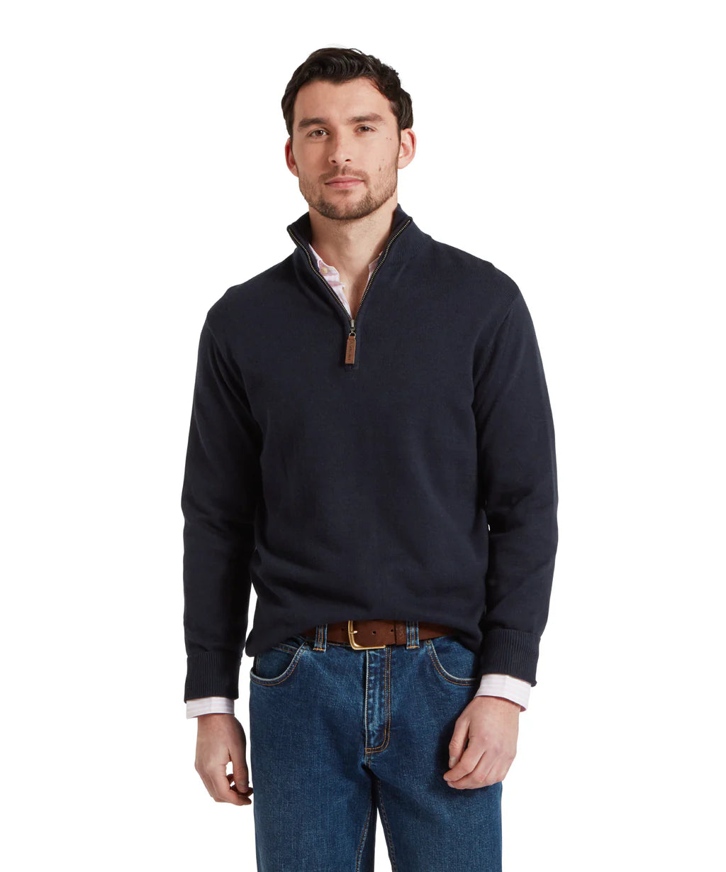 Schoffel - Porthmeor Pima Cotton 1/4 Zip