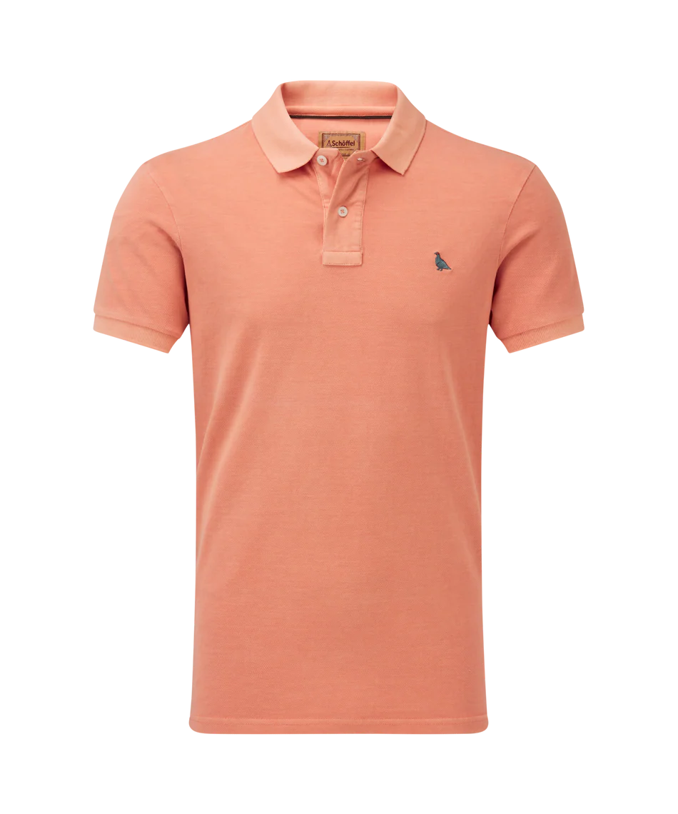 Schoffel - St Ives Garment Dyed Polo