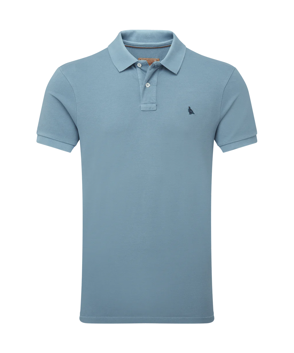 Schoffel - St Ives Garment Dyed Polo