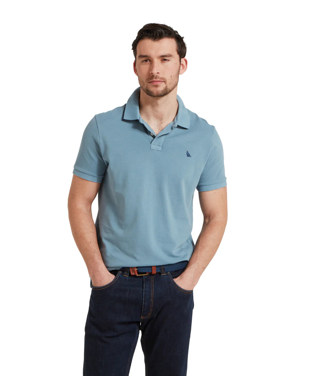 Schoffel - St Ives Garment Dyed Polo
