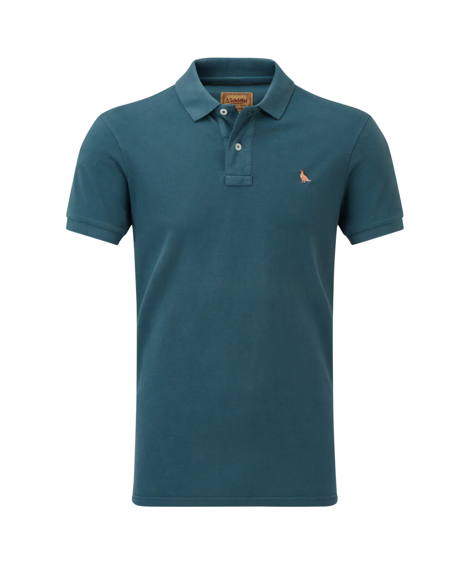 Schoffel - St Ives Garment Dyed Polo
