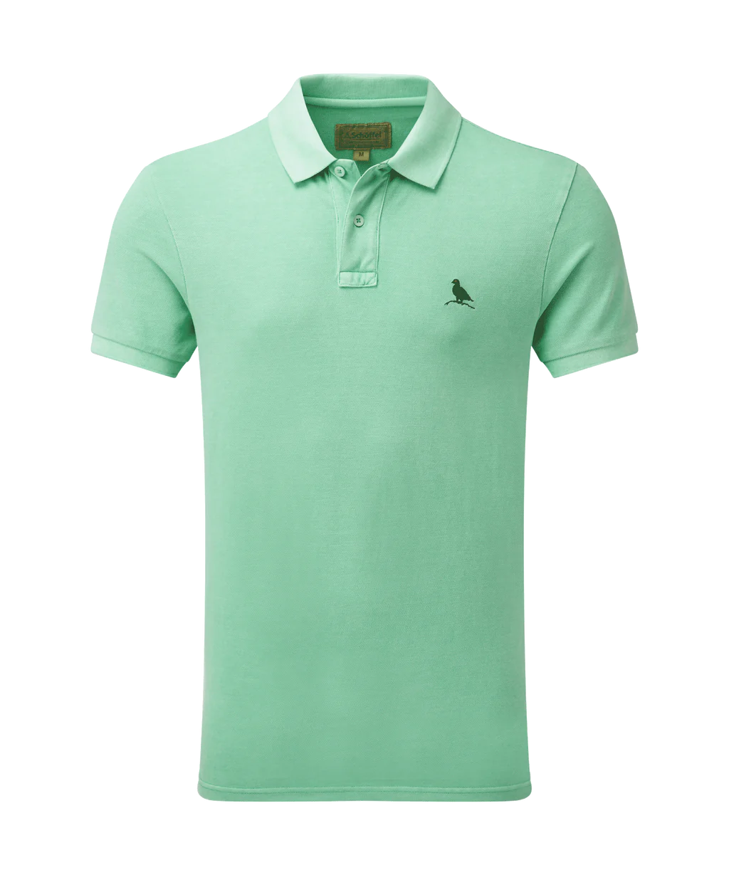 Schoffel - St Ives Garment Dyed Polo